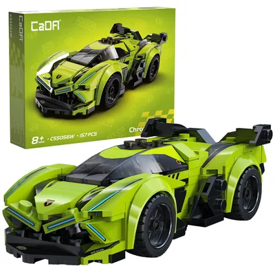 Produktbild von Cada racing Bauklötze Chrono Blade Sportwagen 157 Stück