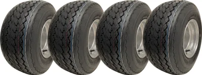 Obrázek produktu pro 18x8.50-8 kola pro golfové vozíky Buggy 4-vrstvé pneumatiky na ráfcích Wanda P509 (sada 4 kusů)