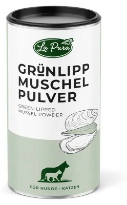 Obrázek produktu pro Prášek ze slávek zelenoústých Lapura pro psy, kočky a koně 250 g