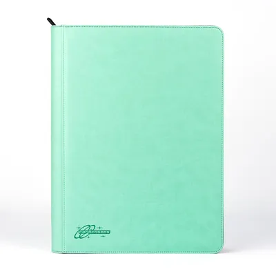 Produktbild von cardcosmos 16 Pocket Zip Binder Mint – XXL Sammelkarten Album für 1024 Karten