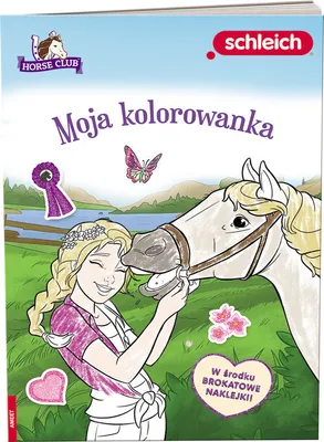 Produktbild von Schleich Pferdeclub Mal- und Stickerbuch Kinder