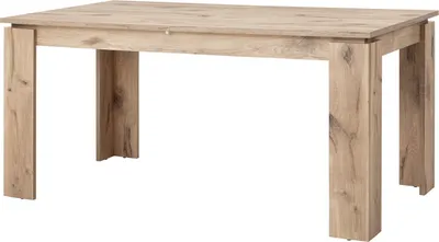 Produktbild von Esstisch - 160 x 90 cm - Nox Eiche Nachbildung - ausziehbar