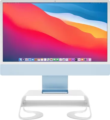 Produktbild von Twelve South Curve Riser, Freistehend, 81,3 cm (32"), Weiß