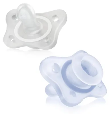 Immagine prodotto di Ciucchiotti in silicone, 0-2 mesi, set da 2