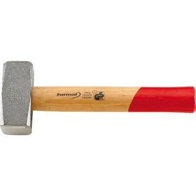 Obrázok produktu pre Kladivo FORMAT DIN6475 2000g rukoväť z hikoru, hmotnosť: 1000 g, celková dĺžka: 260 mm
