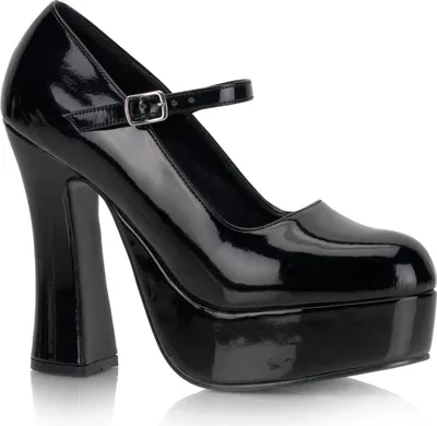 Produktbild von DOLLY-50 Damen Pumps von DemoniaCult, Schwarz Lack , EU 40, US 10