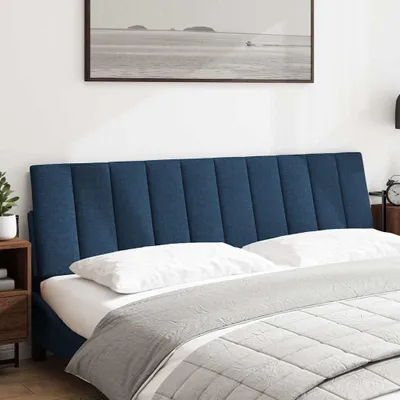 Obrázok produktu pre vidaXL Vankúš na čelo postele "Hanko" modrý 180 cm látka