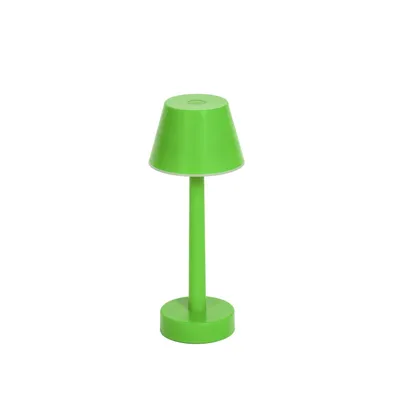 Produktbild von Lindby LED-Akkuleuchte Gaja, grün, USB, IP44, RGBW, dimmbar