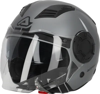 Image de Casque jet Acerbis Vento, gris, M (57/58)