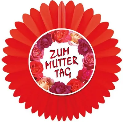 Produktbild von Dekofächer Zum Muttertag, 60 cm