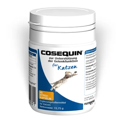 Produktbild von Cosequin für Katzen 45 Kapseln | Gelenke | Senior | Arthritis | Schmerzen