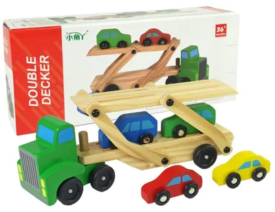 Immagine prodotto di Trasportatore di legname verde con blocchi di camion