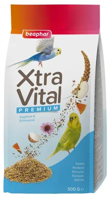 Imagen del producto de Beaphar XtraVital para periquitos, 500 g
