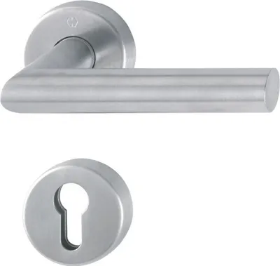 Produktbild von HOPPE FS-Garnitur Ams.FS-E58/42H/42HS/1400 VA F69 D/K TS 40-65mm PZ rd.DIN L/R - 10722269