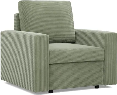 Produktbild von Loungesessel für das Wohnzimmer NEO, Cord - Grün