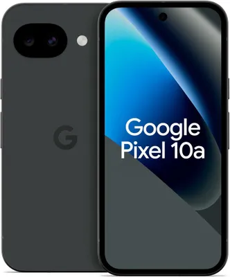 Image de Google Pixel 10a, écran de 16 cm (6,3 pouces), 8 Go de RAM, 128 Go de stockage, appareil photo de 48 MP, système d'exploitation Android 16.0, couleur : noir