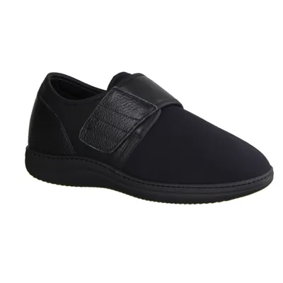 Produktbild von Liromed 855 Verbandschuh, Damen, Herren, Materialmix, Schwarz, NEU - Haus - hüttenschuhe Damen Hausschuhe, Schwarz, leder/stretch