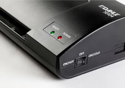 Produktbild von Laminiergerät 70104 heiß/kalt A4 bis 125mic schwarz Packung mit 6 Stück