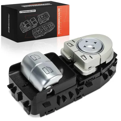 Obrázek produktu pro Spínač oken pro řidiče – hlavní spínač oken – kompatibilní s modely W205 Vito W447 – náhrada za díly 2059056911 a 2059050202