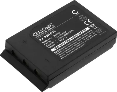 Immagine prodotto di CELLONIC 1x Batteria per Telecomando Compatibile con Akerstroems M12-B, J 10BD, Jupiter Era, 933719-000 – (1600mAh, 3.7V)