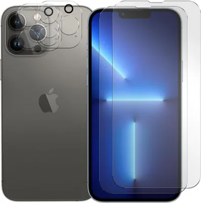 Produktbild von Panzerglas für Apple iPhone 13 Pro Schutzfolie 2x Kamera Schutzglas Folie 2x Panzerfolie