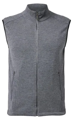 Produktbild von Ivanhoe Herren Strickjacke Ralf Full Zip Grau aus Wolle - Grau