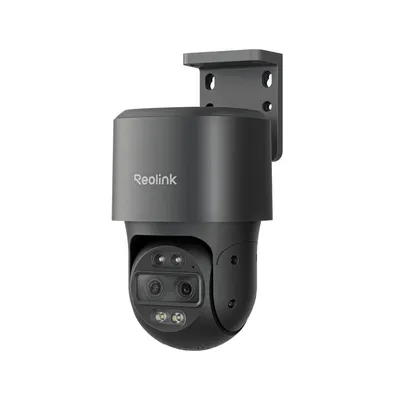 Produktbild von Reolink TrackMix PoE, 4K 8MP PTZ PoE Überwachungskamera Außen, Dual-Objektiv, 6X Zoom, Farbnachtsicht, KI Erkennung, Auto-Tracking, 2-Wege-Audio, Grau
