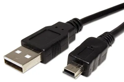 Immagine prodotto di Cavo USB (2.0), USB A M - miniUSB (M), 1,8 m, nero