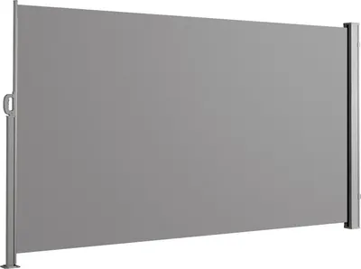 Produktbild von SVITA Seitenmarkise ausziehbar Sichtschutz 300x160 cm Hellgrau