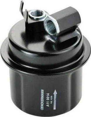 Produktbild von Kraftstofffilter DENCKERMANN A110014 für HONDA CRX III (EH, EG) Leitungsfilter