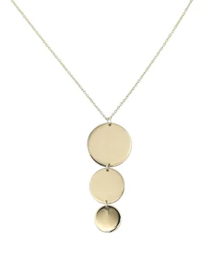 Produktbild von MIAMAR 1146878 Damen Collier 14 Karat (585) Gelbgold Gold 45 cm