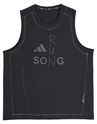 Productafbeelding van Adidas - "Song For The Mute" Mouwloos top voor heren/dames, uni, model GT59683 (maat 36 EU) (kernzwart)