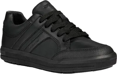 Image de Geox - Baskets pour garçons "J Arzach B D", cuir FS6619 (23 EU) (Noir)
