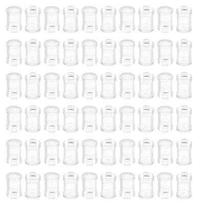 150 Stück 5 mm LED-Halter-Clip transparent PC für Panelmontage