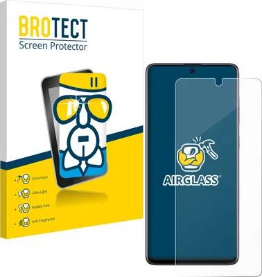 Produktbild von BROTECT Schutzglas für Samsung Galaxy A71 Schutzfolie Panzer Folie Glas Display Schutz klar