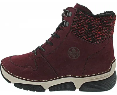 Produktbild von Rieker Schnürstiefel Rot in Gr. 39