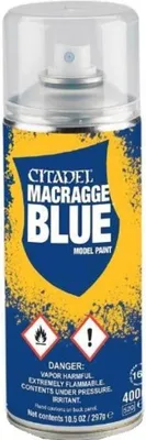 Produktbild von Sprühfarbe Citadel Macragge Blue - Grundfarbe, Blau (Spray)