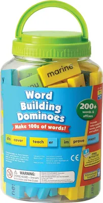 Zdjęcie produktu dla Learning Resources Word Building Dominoes, Gra planszowa, Edukacyjny, 7 lat(a)