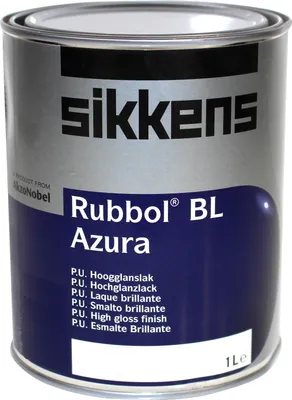 Produktbild von Sikkens Rubbol BL Azura weiss 1 Liter Weißlack PolyurethanAcryllack Lack