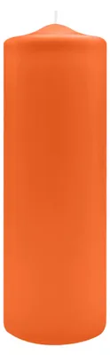 Produktbild von Spitzkopf Stumpen Kerzen Karotte Orange 30 x Ø 10 cm, 6 Stück