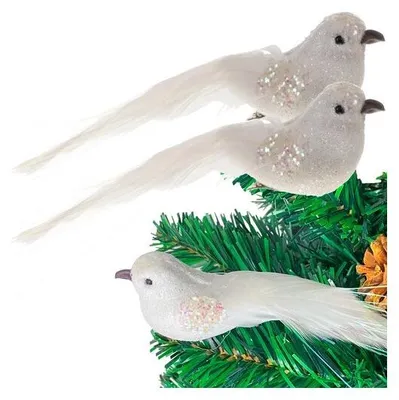 Produktbild von Christbaumkugeln - Vögel 2 Stk. Ruhhy 22338