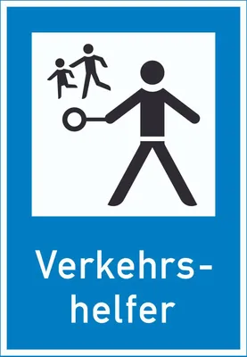 Produktbild von Verkehrshelfer Schild A1 (594x841mm)