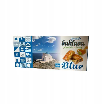 Produktbild von Attika Baklava mit Pistazien und Honig 175 g – Traditionelles griechisches Gebäck