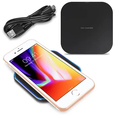 Produktbild von Wireless Für Qi Ladestation für Apple iPhone SE 2022 2020 Induktives Ladegerät