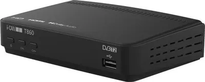Immagine prodotto di i-Can Decoder T860 Digitale Terrestre HD DVB-T2 Ricevitore HDMI TV Nero