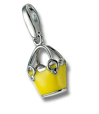 Produktbild von Giorgio Martello 341-805909 Charms Damen Charm Silber Tasche gelb