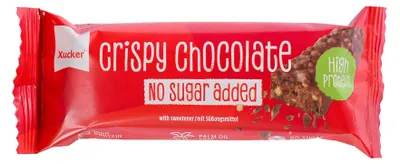 Produktbild von Xucker Crispy Chocolate, Schokoriegel, 40g