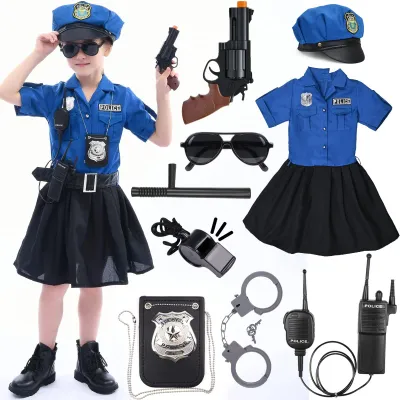 Zdjęcie produktu dla Strój policjanta dla dzieci z akcesoriami