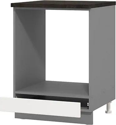 Produktbild von Moiolaaa - Küchenschrank, 55x60x82h cm Weiß, eine Schublade