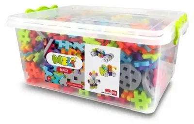 Produktbild von Meli Maxi Constructor Set – 600-teiliges Lernspielzeug für kleine Entdecker